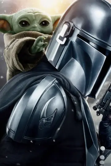 Plakat do serialu "Gwiezdne wojny: Mandalorian i Grogu | Za kulisami" #1548619